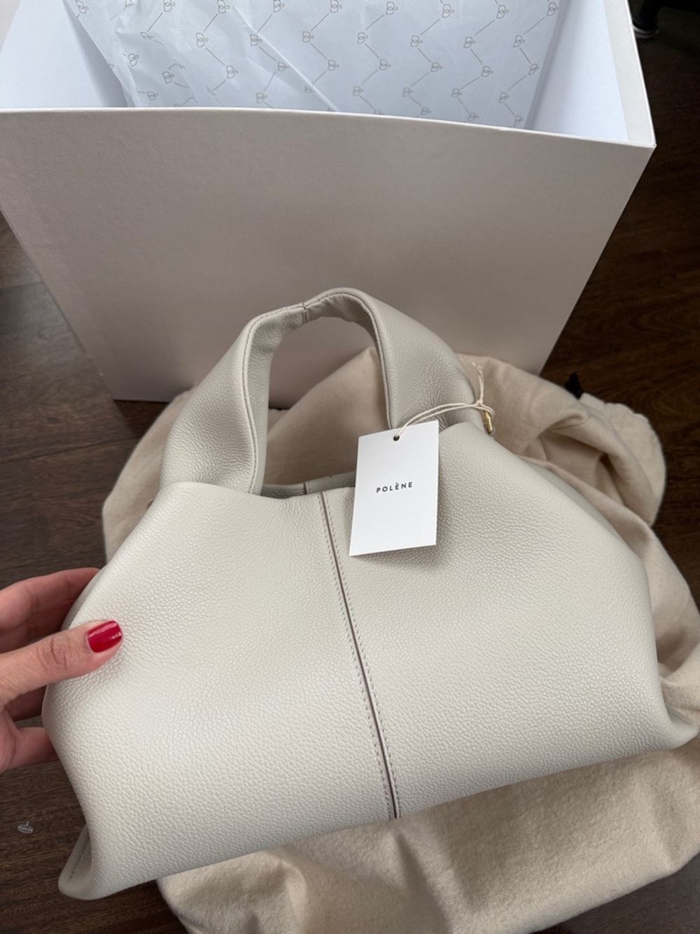 *NWT* Polène Numéro Neuf Chalk (2022 Purchase) - Picture 6 of 13